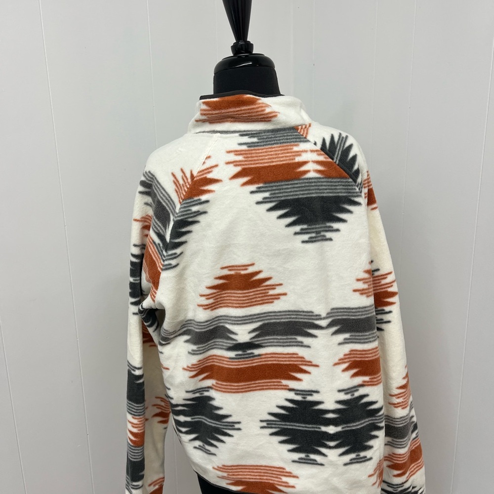 Cozy Patterned Fleece Jacket - Picture 2 of 2